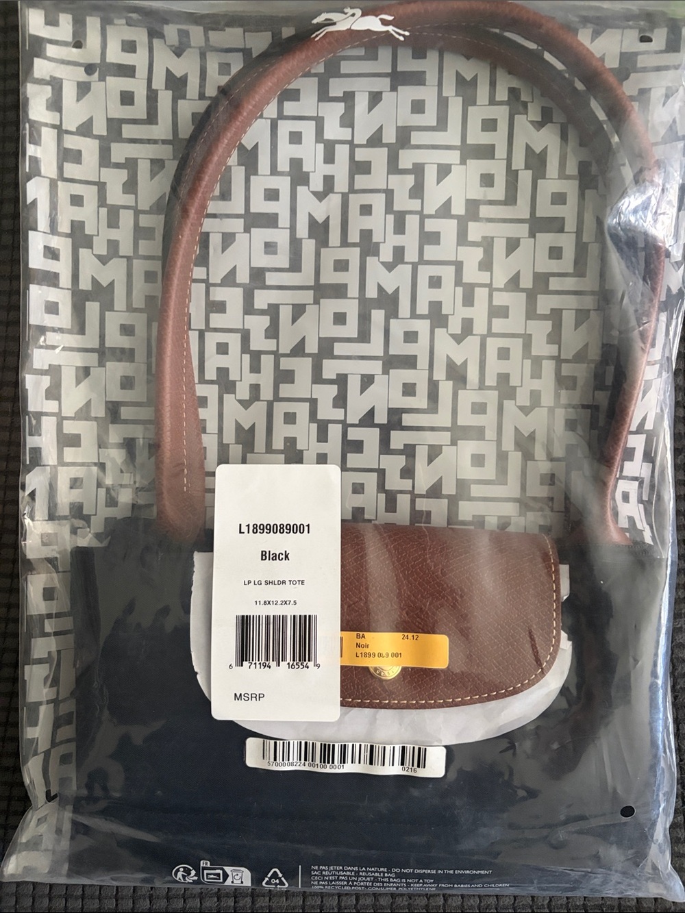Longchamp Large Le Pliage Tote - Picture 7 of 11